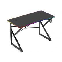 Huzaro Hero 1.7 RGB Schwarzer Gaming-Schreibtisch