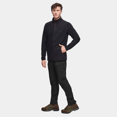 14. Alpinus Kerkis Fleece-Sweatshirt Tactical M MK18884 mit durchgehendem Reißverschluss