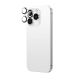 3. AmazingThing AR Aluminium 3-Linsen-Glas mit Kameralinsenrahmen für iPhone 16 Pro / 16 Pro Max - Silber
