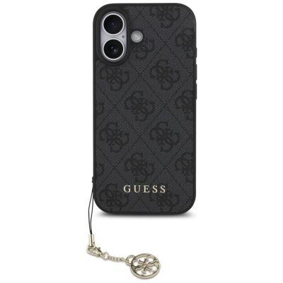 2. Guess 4G Charms Collection MagSafe Hülle für iPhone 17 - Schwarz