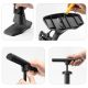 3. Wozinsky WPR-02 Standpumpe für Fahrräder – Schwarz