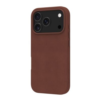 7. dbramante 1928 Roskilde MS - Lederhülle für iPhone 17 Pro kompatibel mit MagSafe (dunkelbraun)