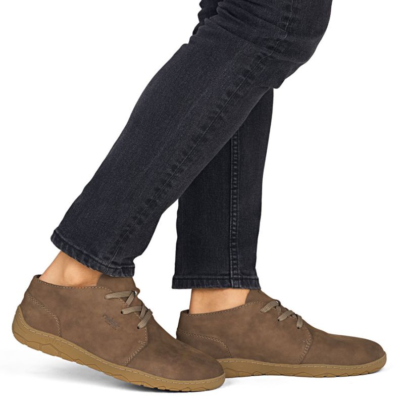 5. Rieker 08301-24 Herrenschuhe aus braunem Leder