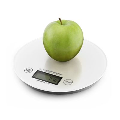 7. Esperanza Mango EKS003W Küchenwaage (weiß)