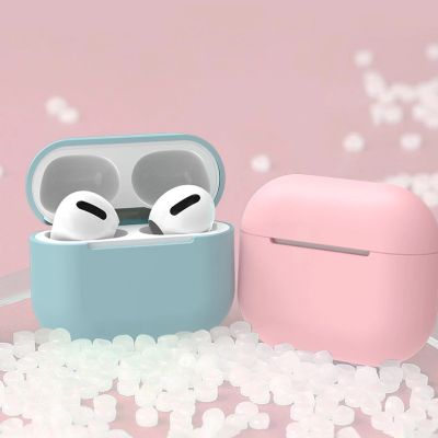 4. Hülle für AirPods 2 / AirPods 1 Silikon Softcover für Kopfhörer schwarz (Case C)