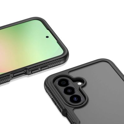 4. Tech-Protect Schutzhülle für Samsung Galaxy A36 / A56 / A27 / A37 5G – Mattschwarz