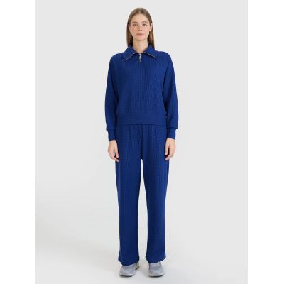 8. Damenhose mit weitem Bein und Übergröße 4F 4FRSS25TTROF1397-31S