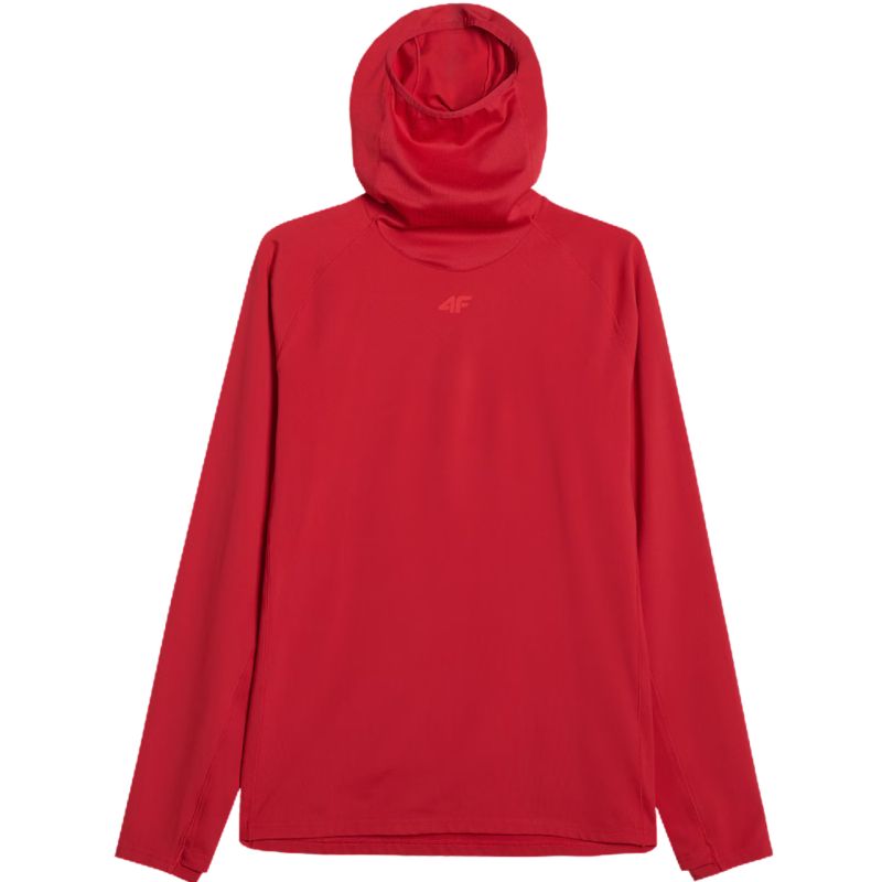 9. Thermo-Sweatshirt für Herren 4F M100 dunkelrot 4FWAW25UBRUM100 61S