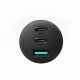 3. Joyroom 70W Autoladegerät mit 3 Anschlüssen: USB, 2 x USB C schwarz (JR-CL26)