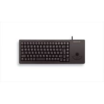 CHERRY XS Trackball-Tastatur Universal USB QWERTZ US Englisch Schwarz