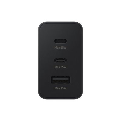 15. Samsung 65W Netzteil-Trio, Schwarz