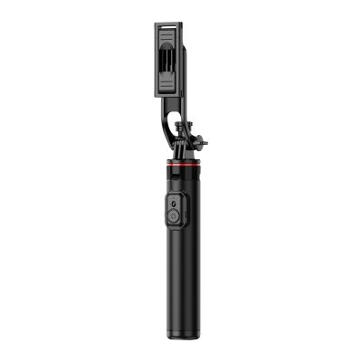 5. Selfie Stick WC1Y2S Teleskopstativ 1,3 m aus Aluminiumlegierung mit Telefonhalter – Schwarz