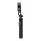 5. Selfie Stick WC1Y2S Teleskopstativ 1,3 m aus Aluminiumlegierung mit Telefonhalter – Schwarz