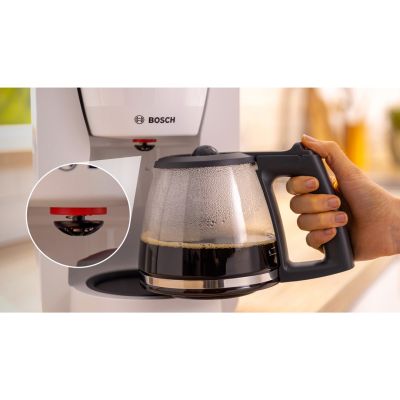 6. Bosch TKA2M111 Kaffeemaschine, manuelle Filterkaffeemaschine, 1,25 l