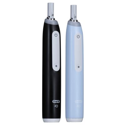 3. Braun Oral-B iO 3 Elektrische Zahnbürste DUO SCHWARZ & BLAU Set