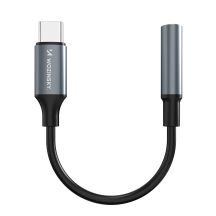 Wozinsky WACM-01 USB-C Adapter - 3,5mm Mini Jack - Schwarz