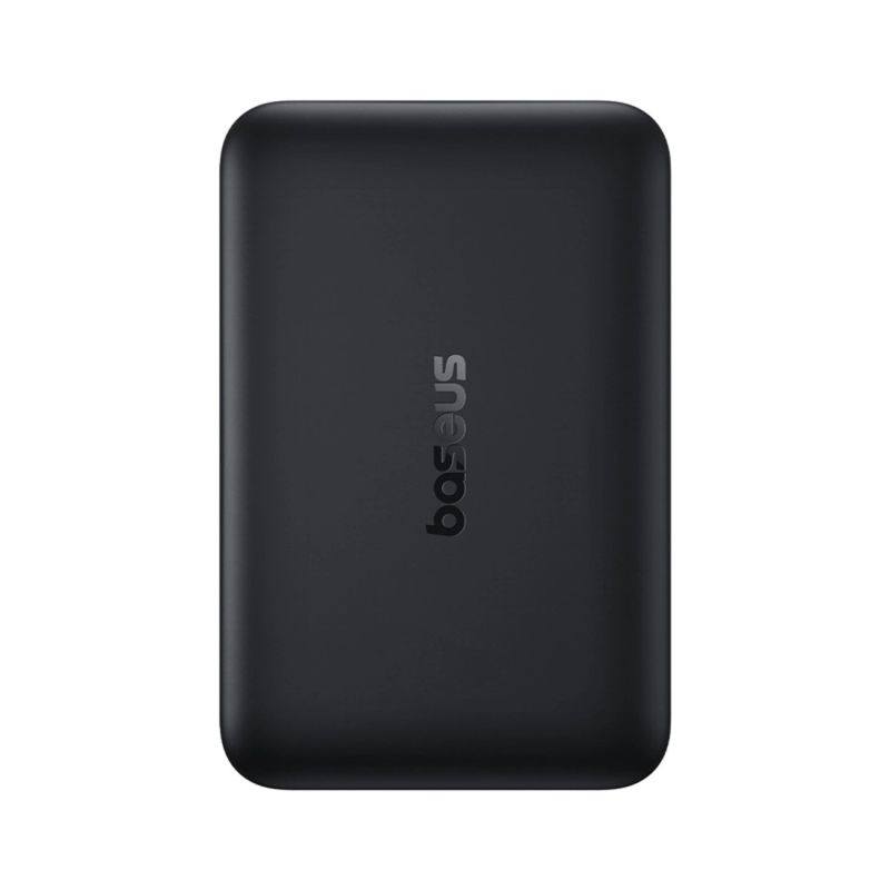 3. Baseus EnerFill FM11 Ultra-Mini 10000mAh 22,5W MagSafe kompatible Powerbank mit Baseus Simple USB-C 20V/3A 30cm Kabel - Schwarz
