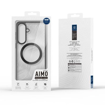 10. Dux Ducis Aimo Mag Case für Samsung S26 Plus, kompatibel mit MagSafe – Schwarz