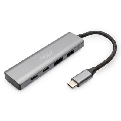 Digitus 4-Port USB-C Hub, 2 x USB A und 2 x USB-C