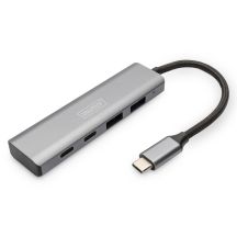 Digitus 4-Port USB-C Hub, 2 x USB A und 2 x USB-C