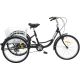 13. Dreirad, 24 Zoll, schwarz, Shimano 6-Gang