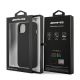 8. AMG AMHCP14MDOLBK iPhone 14 Plus 6,7 "schwarz / schwarz Hardcase Leder Hot Stamped