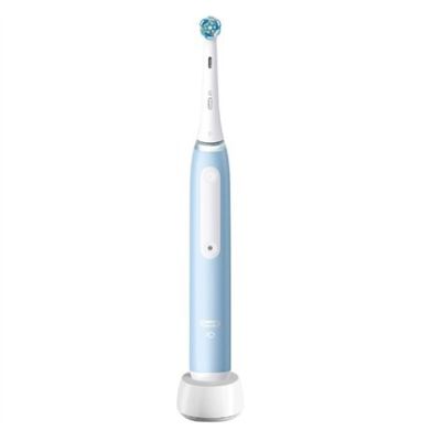 2. Oral-B Braun iO Series 3N Vibrationszahnbürste für Erwachsene, Hellblau, Weiß