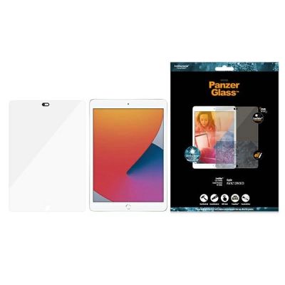 PanzerGlass E2E Super+ gehärtetes Glas mit Kameraabdeckung für iPad 10,2"