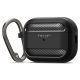 16. Spigen Rugged Armor Hülle für Apple AirPods Pro 1/2 – mattschwarz