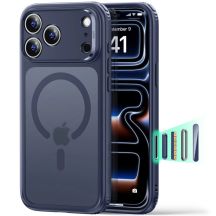 ESR Classic Hybrid MagSafe Hülle für iPhone 18 Pro / 17 Pro – Mattes Marineblau