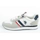 13. US Polo ASSN. M NOBIL006-WHI Turnschuhe