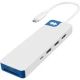 2. HYPER HD4102BUGL USB 3.2 Gen 1 (3.1 Gen 1) Typ-C 5000 Mbit/s Hubs und Hubs Blau, Weiß