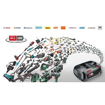 4. Bosch AdvancedShear 18V-10 Akku-Grasschere 10 cm Lithium-Ionen (Li-Ion) Schwarz, Grün