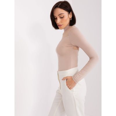3. Beige Viskosebluse BASIC FEEL GOOD (RV-BZ-9203.87P)
