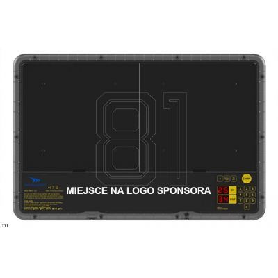 2. Elektronische Spielerwechseltafel - einseitig