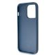 8. Guess GUHCP15LP4TDSCPB iPhone 15 Pro 6,1" blau/blaues Hardcase Crossbody 4G Metalllogo