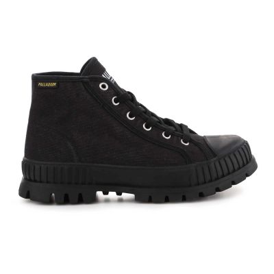 7. Palladium Pallashock Mid OG Schwarz/Schwarz U Schuhe 76681-008-M