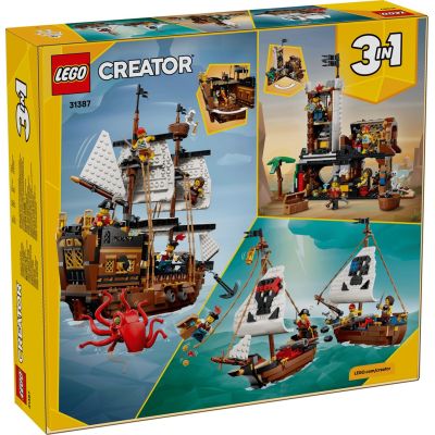 2. LEGO Creator 3-in-1 31387 – Legendäres Piratenschiff