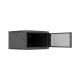 7. Lanberg 19" 6U 600x600 schwarzer Wandschrank mit perforierten Türen (flach verpackt)