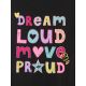 9. Locker geschnittenes Mädchen-T-Shirt mit Aufdruck 4F 4FJRSS26TTSHF4137-20S