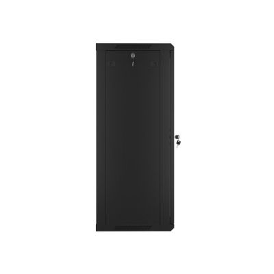 22. Lanberg WF01-6422-10B Rack-Schrank (22 HE; 1082 mm / 600 mm / 450 mm; Wandmontage; aufklappbar; 19 Zoll; schwarz)