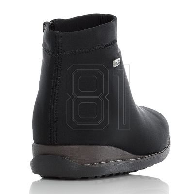 8. Isolierte schwarze Damenstiefeletten Rieker W 98251-00