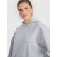4. Damen-Sweatshirt mit Kapuze, offen, 4F 4FRAW25TSWSF2462-26M