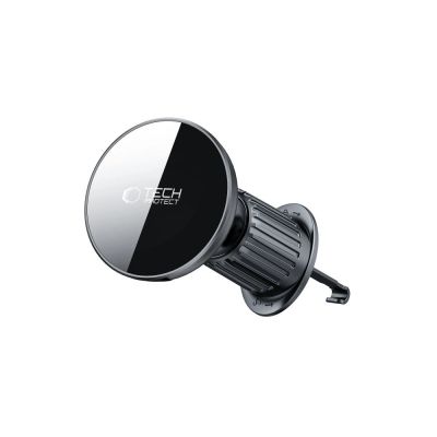 5. Tech-Protect mm15W-V10 Magnetische MagSafe-Autohalterung für Cockpit/Windschutzscheibe/Lüftungsschlitze – Schwarz