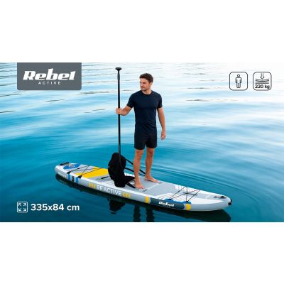 9. SUP-Board REBEL ACTIVE PRO RBA-4518 - weiß