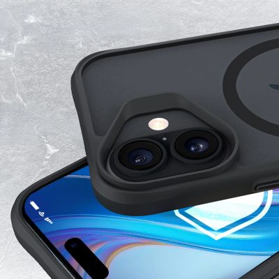 8. 3mk Satin Armor MagCase für iPhone 17 - Schwarz
