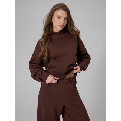 4. Damen-Kapuzenpullover, regulär, Größe 4F 4FRSS26TSWSF2926-80S