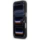5. Karl Lagerfeld IML Glitter KL Diamond Logo Hülle für iPhone 17 Pro - Schwarz