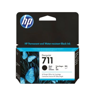 10. HP 711 DesignJet Schwarze Tintenpatrone 38 ml