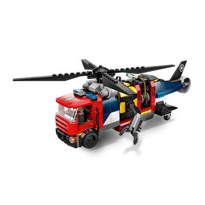 5. LEGO CITY 60462 Hubschrauber-, Feuerwehrauto- und U-Boot-Set